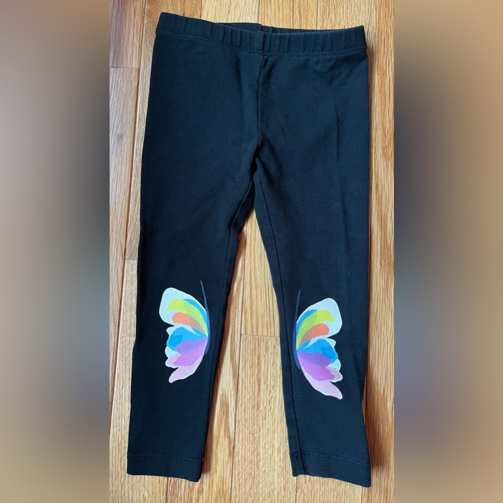 Tea Collection Butterfly Baby Leggings Size 18-24m